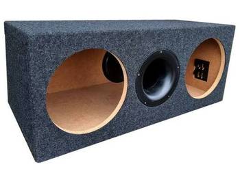Skrzynia basowa subwoofer 2 x 10 cali