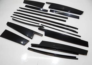 BMW X3 E83 LISTWY DRZWI SHADOW LINE KOMPLET