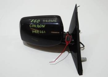 LUSTERKO PRAWE BMW E60 M PAKIET CARBONSCHWARZ 4 PIN