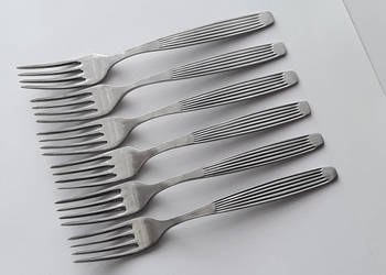 Czterozębne widelczyki, PASECZKI / PASKI, Gerlach, sztućce PRL