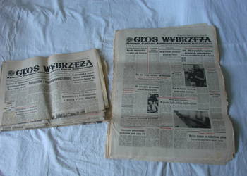 GŁOS WYBRZEŻA dziennik, czerwiec-lipiec 1981r