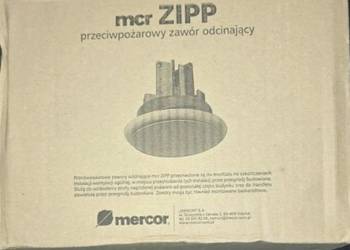 Anemostaty ppoż MCR Zipp 160