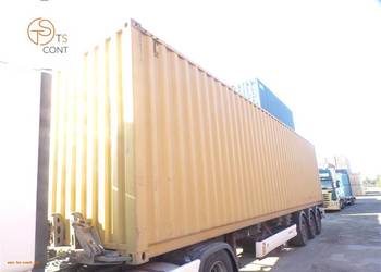 Kontener morski magazynowy 40 HC 40 DV używany 12 metrowy szczelny