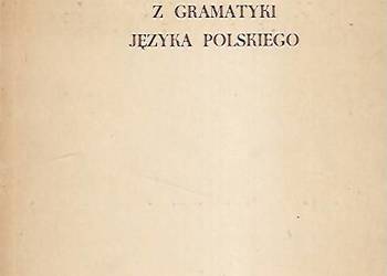 Podstawowe wiadomości z gramatyki języka polskiego -Z. Klem