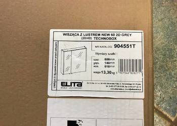 szafka lustrzana Elita grey Outlet