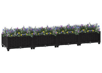 Donica do podniesionej rabaty 160x40x23 cm polipropylen WM-316529