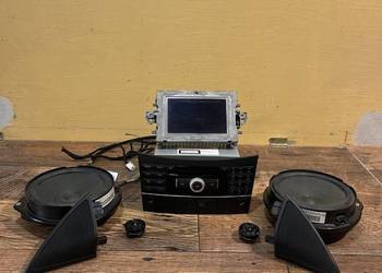 Radio / Nawigacja z Wyświetlaczem + Głośniki - Mercedes C207/W212/A207/W204