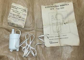 Niewiadów przyczepa campingowa - Pompka elektryczna wodna 12 V typ 930