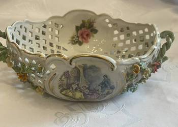Porcelanowa ażurowa patera Berlin