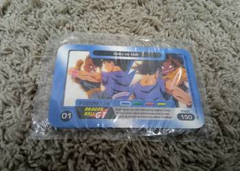 Karta Dragon Ball GT 01 chio folia GOKU vs Uub