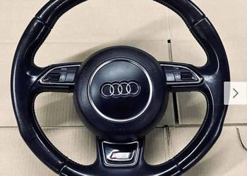 AUDI A5 S5 KIEROWNICA PODUSZKA ŁOPATKI KOMPLET MULTIFUNKCJA ORYGINAŁ