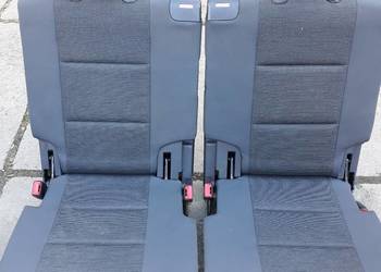 Fotele 3 rzad vw touran