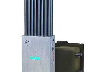 Portable 5G Cell Phone Jammer 16W | Multi-Band GPS WiFi RC LoJack Signal Bl