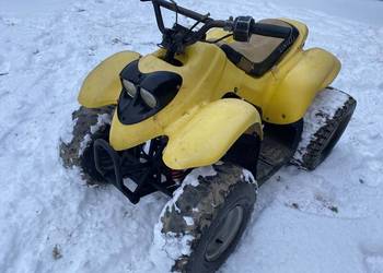 Quad dinli 100 2t automat do poprawek pali i gaśnie TRANSPORT