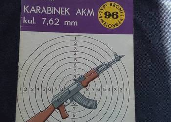 Karabinek akm kal 7,62mm typy broni i uzbrojenia 96. Teofil Chyba