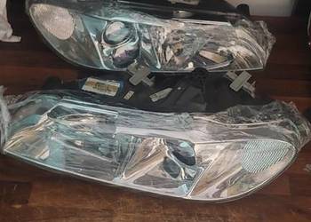 Komplet nowych reflektorów do Peugeot 406 coupe
