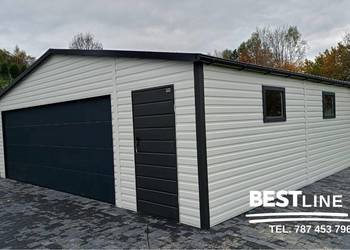 Garaże blaszane, blaszaki, garaż blaszany na dowolny wymiar Producent