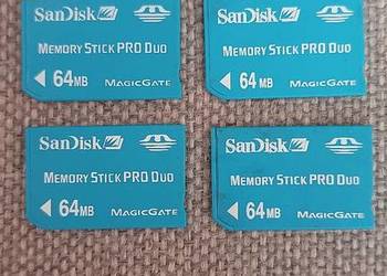 SanDisk Memory Stick PRO Duo 64mb karty pamięci