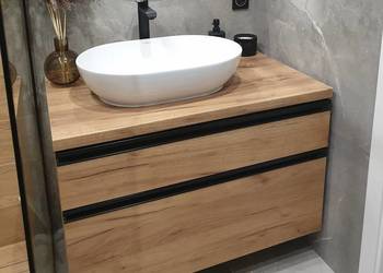 Szafka pod umywalkę 90 cm - meble łazienkowe na wymiar