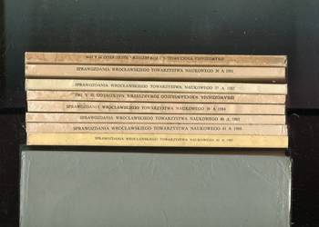 Sprawozdania Wrocławskiego Towarzystwa Nau T.33, 36, 37, 38, 39, 40, 41, 42