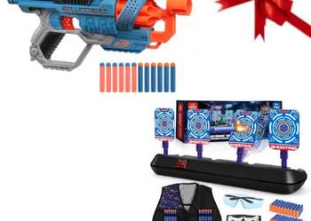 Pistolet NERF Elite 2.0 Commander RD-6 +CEL+kamizelka
