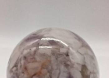 Kolekcja naturalny Ametyst szewron a#88 kula sfera 30mm