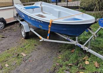 3, 8m.Duża.Dwupłaszczowa łódź,łódka wędkarsko rekreacyjna