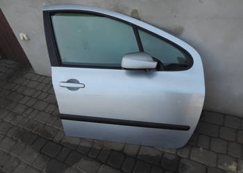 PEUGEOT 307 HB 5D FL DRZWI PRAWY PRZÓD KOLOR EZRC