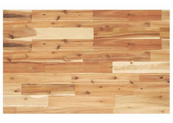 Blat do łazienki 100x50x2 cm olejowane drewno akacjowe WM-3279695