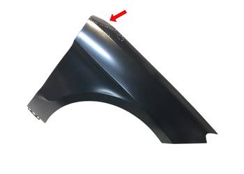 MERCEDES ML-KLASSE W166 2011-2015 BŁOTNIK PRZÓD PRZEDNI PRAWY ALUMINIUM