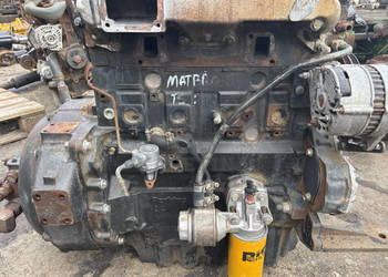 PERKINS 1004 AB A4 Kompletny Silnik Słupek Blok Głowica Pokrywa Koło Zamac…