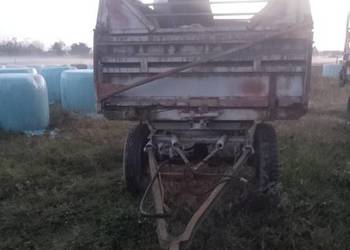 Przyczepa rolnicza THK 5 HW na podwójnych burtach