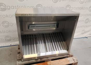 Okap przyścienny skrzyniowy Komat 101x91x50 z łapaczami