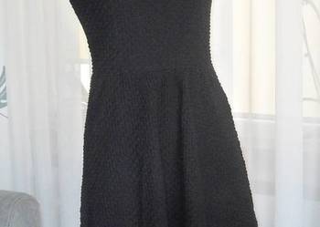 czarna sukienka xs s