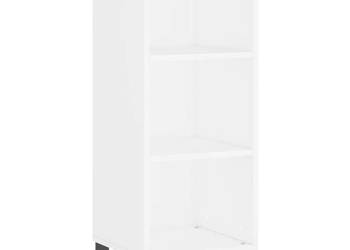 Szafka biała 345x325x90 cm materiał drewnopochodny WM-828756