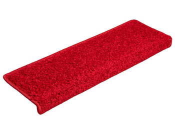 Nakładki na schody 10 szt. 65x21x4 cm czerwone WM-149829