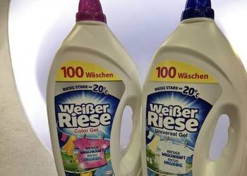 Żele - płyny do prania i płukania z Niemiec