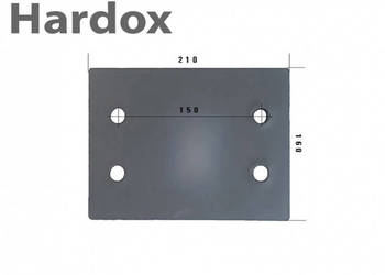 Nakładka HARDOX 41793Z/S części do pługa LANDSBERG