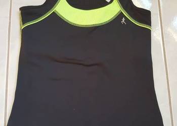 Koszulka top tshirt do biegania ćwiczenia sportowa oddychają