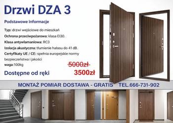 Drzwi wejściowe stalowe - na lata- montaz gratis