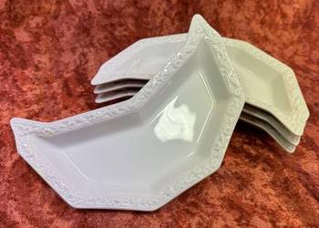 Talerze do przystawek - rozki - Rosenthal Maria Biala