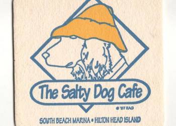 Salty Dog - podstawka do piwa.Nr. 1.