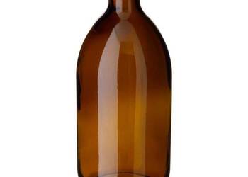 Butelka szklana brązowa 500ml