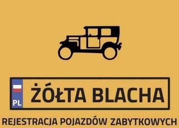 Rejestracja pojazdów zabytkowych na żółte tablice. Rzeczoznawca samochodowy