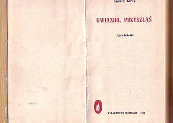 (6929) GWIAZDO, PRZYSZŁAŚ (OPOWIADANIA) – ANDRZEJ GÓRNY