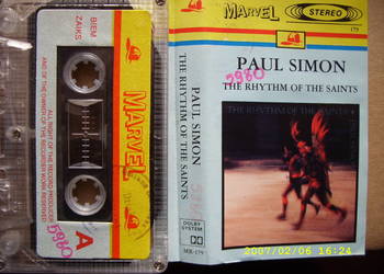 + ROCK ,kaseta  ; SIMON PAUL--THE RYTHM OF THE