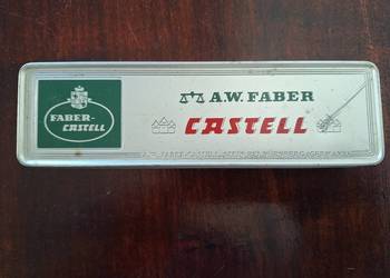 Pudełko metalowe piórnik puszka A.W. Faber Castell vinted