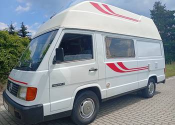 Mercedes MB100 kamper, woda, gaz, ogrzewanie, lodówka