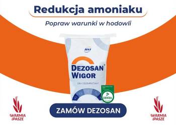 Dezosan 500 kg – Profesjonalna dezynfekcja ściółki | Transport w cenie