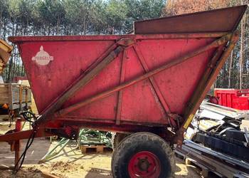 Wywrotka • Przyczepa rolnicza • Stabilna konstrukcja